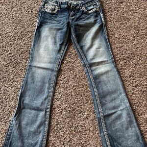 Rock Revival Women's Dark Blue Boot Cut Jeans